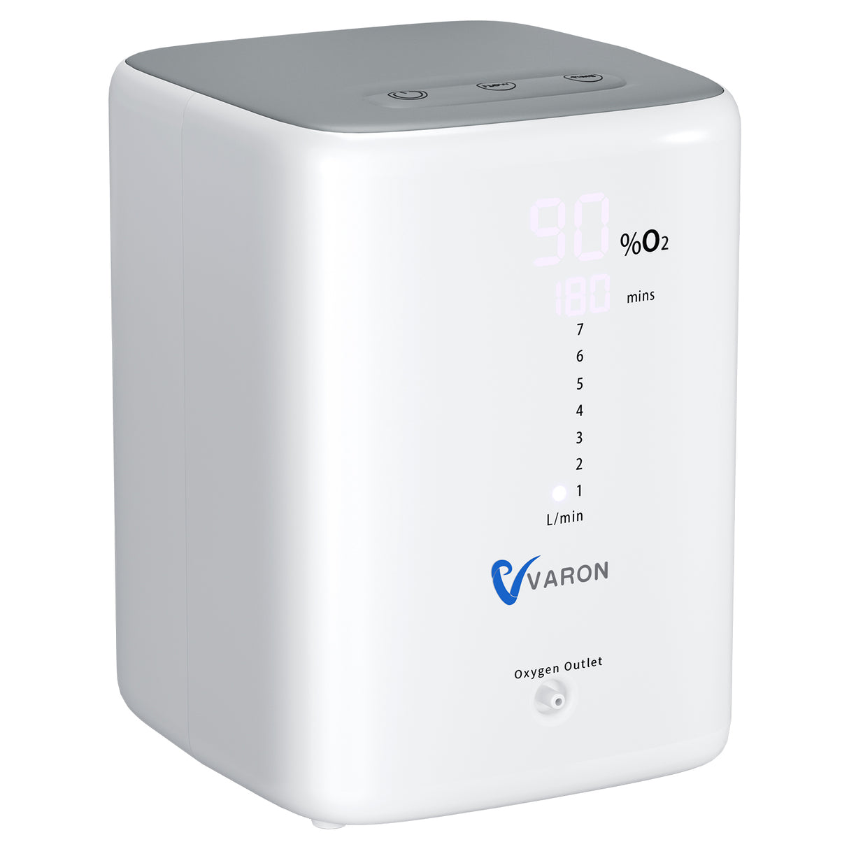 Modernes Design des VH-3 Sauerstoffgeräts – zuverlässig und platzsparend für den Heimgebrauch