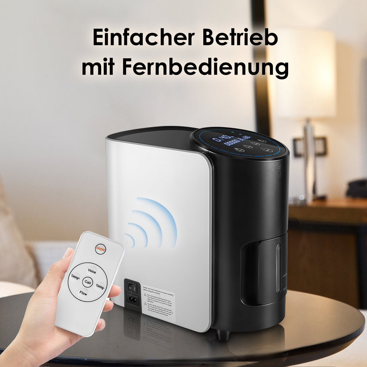 VARON VH-2 kontinuierlicher Sauerstoffkonzentrator für zu Hause, leise und zuverlässig