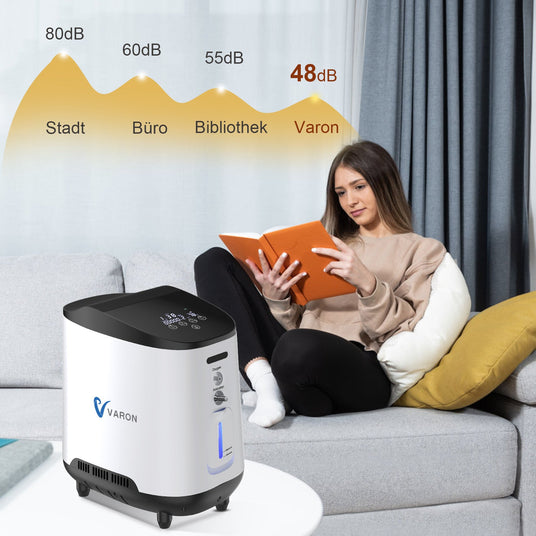 VARON VH-2 1-7L/min Sauerstoffkonzentrator für den Hausgebrauch varon-oxygen-de