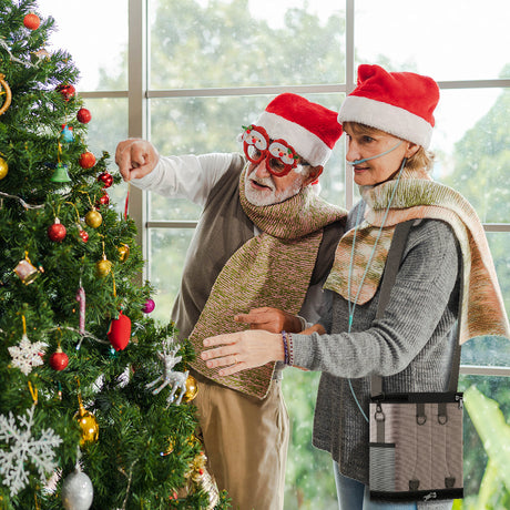 VARON VP-6 Tragbarer kontinuierlicher Sauerstoffkonzentrator für ältere Menschen