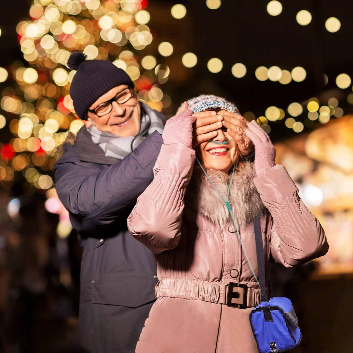 VL-2 tragbares Sauerstoffgerät mit kleiner Batterie, ideal für Spaziergänge und Besichtigungen