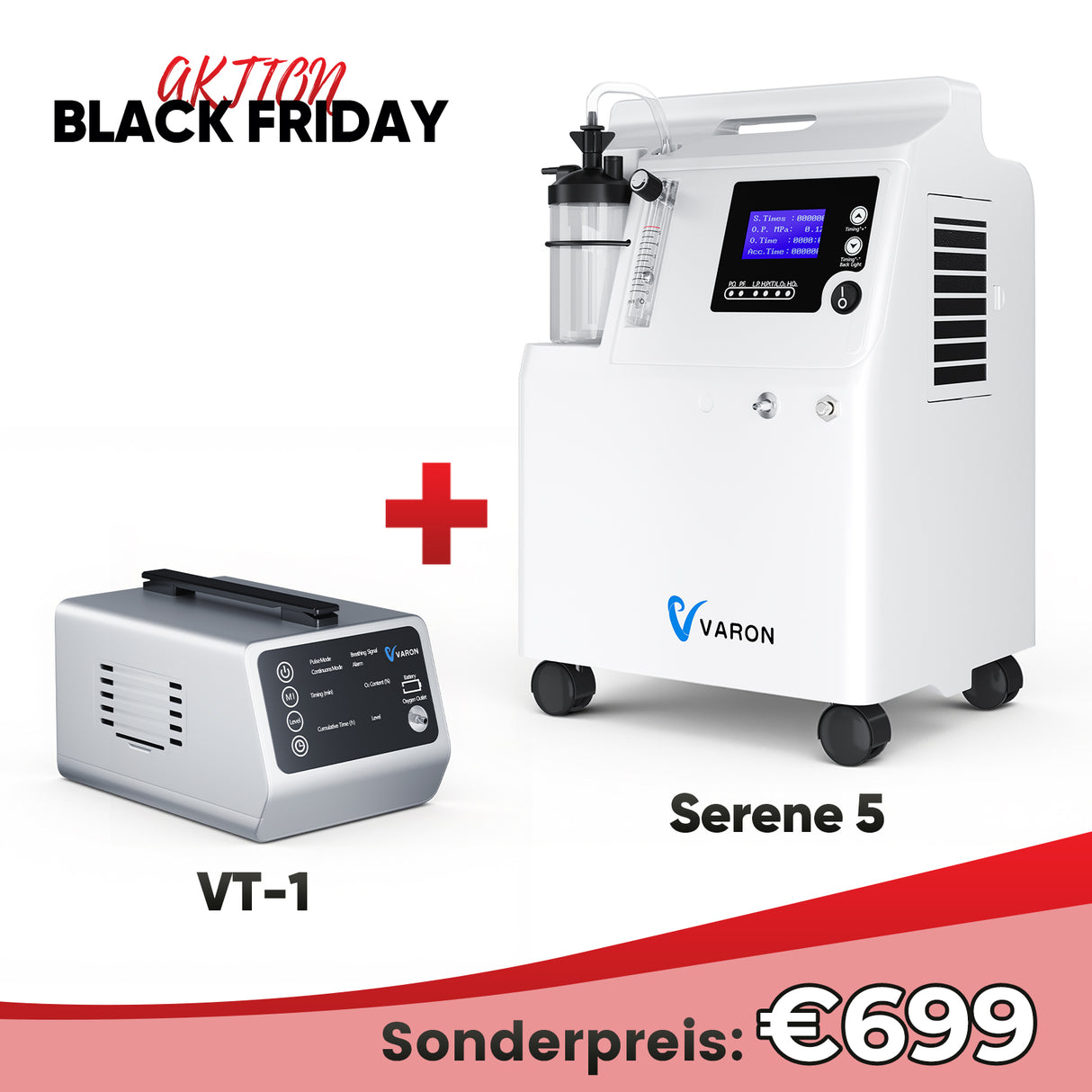 【Essenzielles Set】VARON Serene 5L + VT-1 | Komplette Lösung für Wohlbefinden zu Hause und auf Reisen VARON