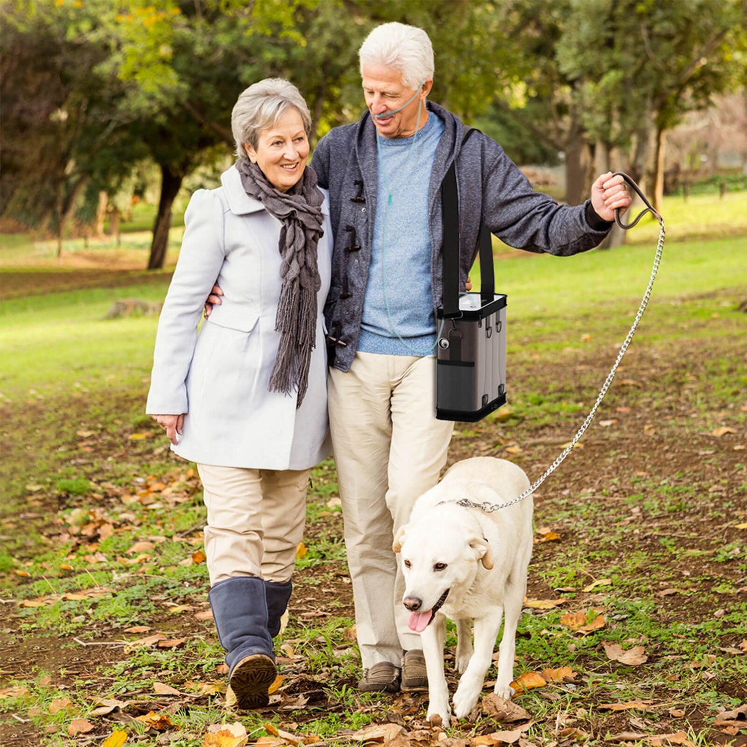 VARON VP-6 Tragbarer kontinuierlicher Sauerstoffkonzentrator für ältere Menschen