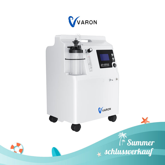 VARON Serene 5L Sauerstoff-Konzentrator | CE-Zertifizierung, 72H Betrieb FDA-zugelassen VARON