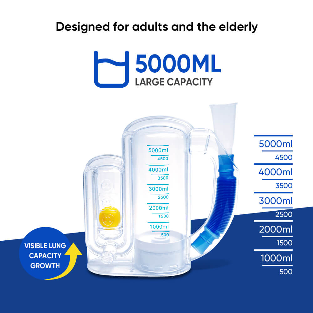 Entraîneur respiratoire 5000ML Lung VARON