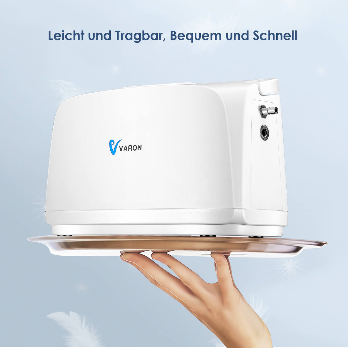 VARON VL-1 tragbares Sauerstoffgerät – leicht, kompakt und einfach zu transportieren