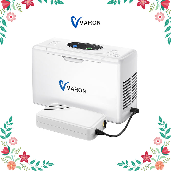 VARON VL-2 tragbarer Puls-Sauerstoffkonzentrator, leise und reisetauglich