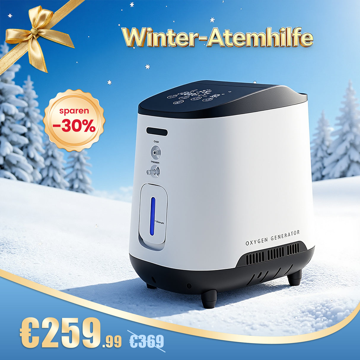 Appareil à oxygène VARON 1-7L/min pour la maison VH-2