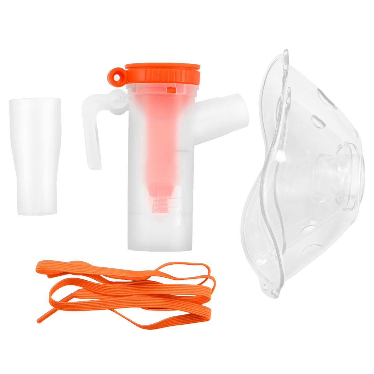 Sauerstoffmaske Inhalator-Set für VH-1/VH-2/VH-3 - Komfortable Atemmaske (2 Stück, zufällige Farbe)