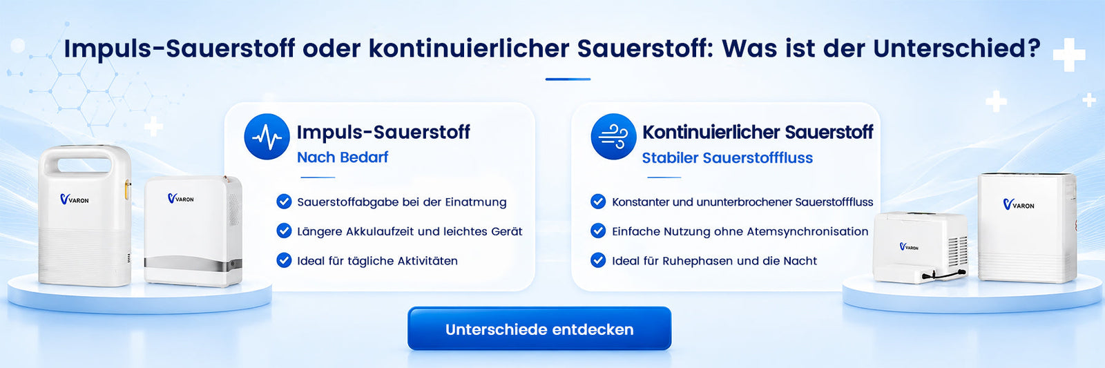 Puls-Sauerstoff oder kontinuierlicher Sauerstoff: Was ist der Unterschied?
