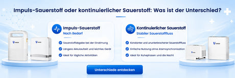 Puls-Sauerstoff oder kontinuierlicher Sauerstoff: Was ist der Unterschied?
