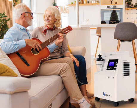 VARON Serene 5 vs. Philips Oxygenate 5 – Vergleich stationärer Sauerstoffkonzentratoren für den täglichen Gebrauch