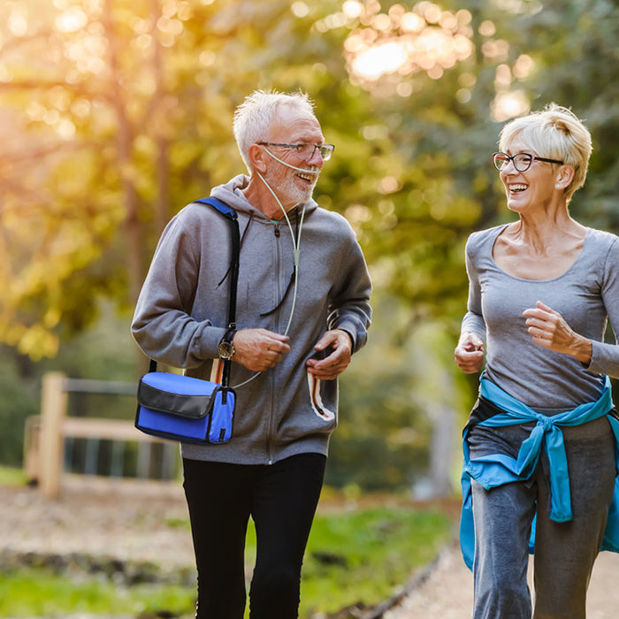 Wie beeinflussen Gehen und Laufen die COPD?