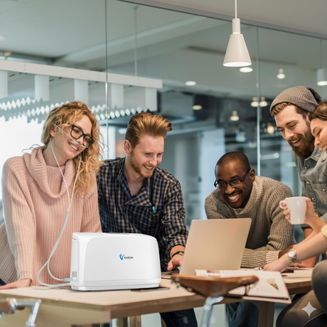 Produktiv mit Sauerstoff: Tipps für den Büroalltag mit Konzentrator