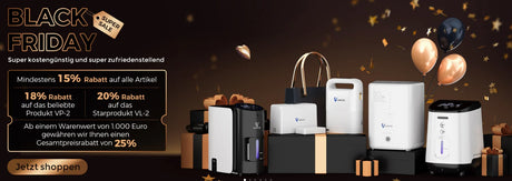 VARON Black Friday Einkaufsführer: Finden Sie den perfekten Sauerstoffkonzentrator