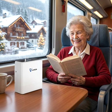 Aktiv trotz Kälte: Mit tragbaren Sauerstoffkonzentratoren sicher durch den Winter