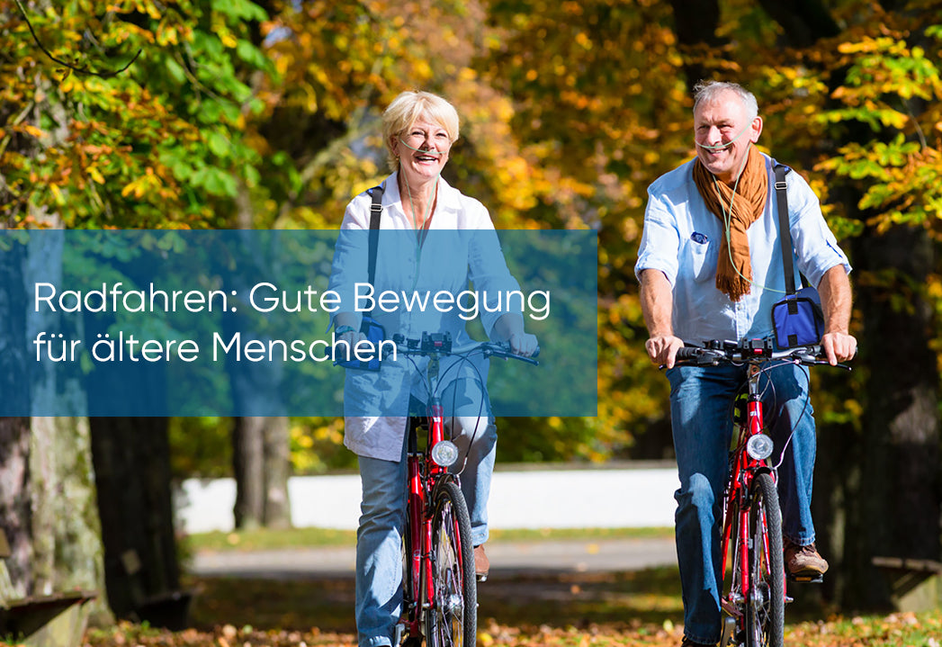 Radfahren: Gute Bewegung für ältere Menschen