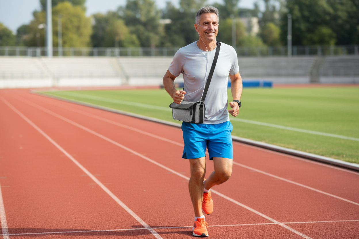 Mehr Energie beim Training: Sauerstoffunterstützung für Sportler