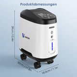 VARON VH-2 Pro Heim-Sauerstoffkonzentrator | 9-Stufen-Regelung, 24 Stunden Betrieb, CE-geprüft (Copy) VARON