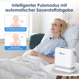 Neues VARON VP-8G | Sauerstoffkonzentrator Mobil mit Pulsfluss-Technologie (1-8 Stufen) VARON