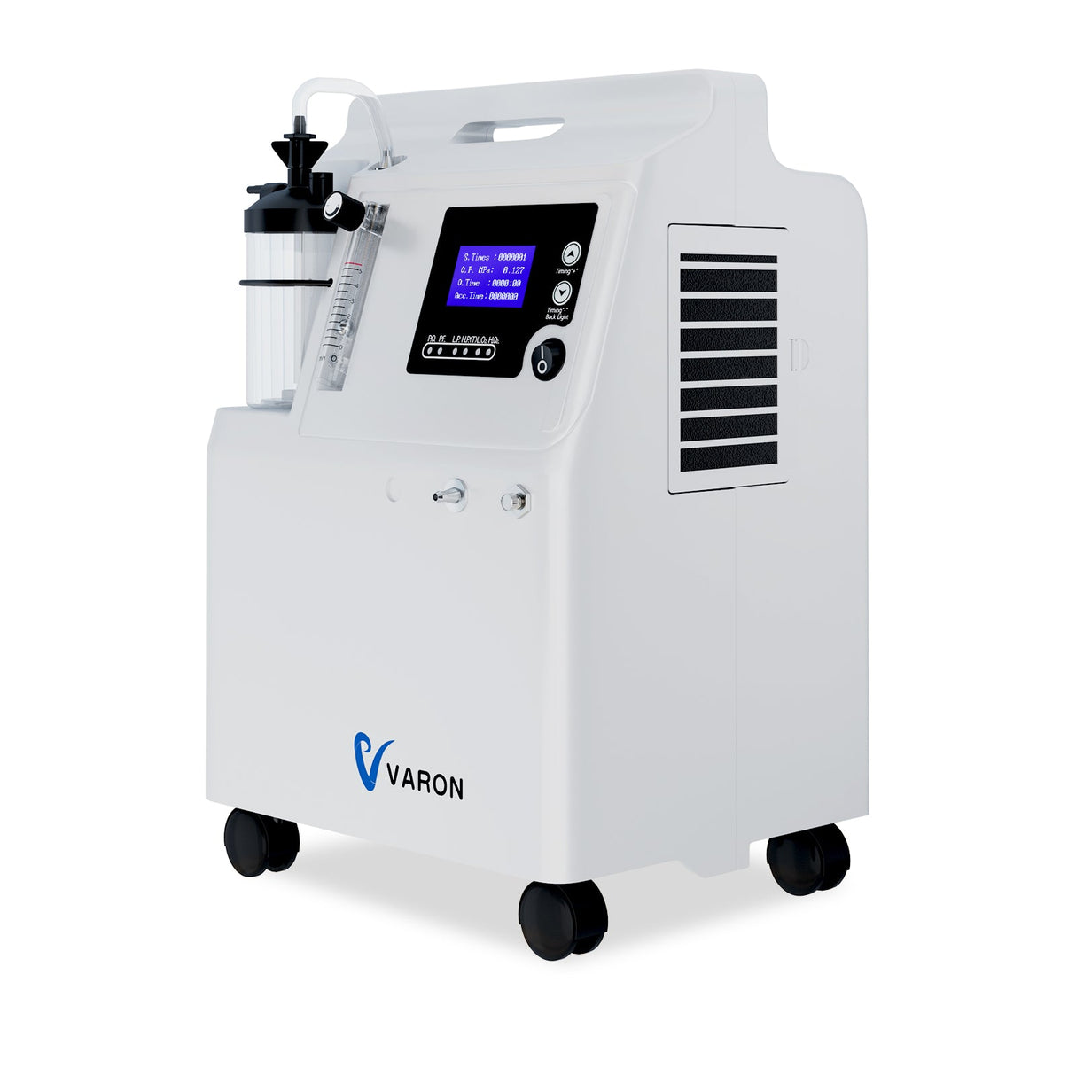 VARON Serene 5L Sauerstoff-Konzentrator | Geräuscharm, 72H Betrieb FDA-zugelassen VARON