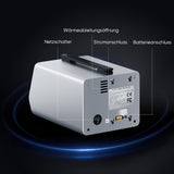 VARON VT-1 Puls- & Kontinuierlicher Sauerstoffkonzentrator | Ideal für Reisen, CE-geprüft VARON
