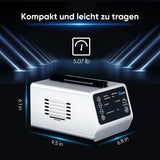 VARON VT-1 Puls- & Kontinuierlicher Sauerstoffkonzentrator | Ideal für Reisen, CE-geprüft VARON