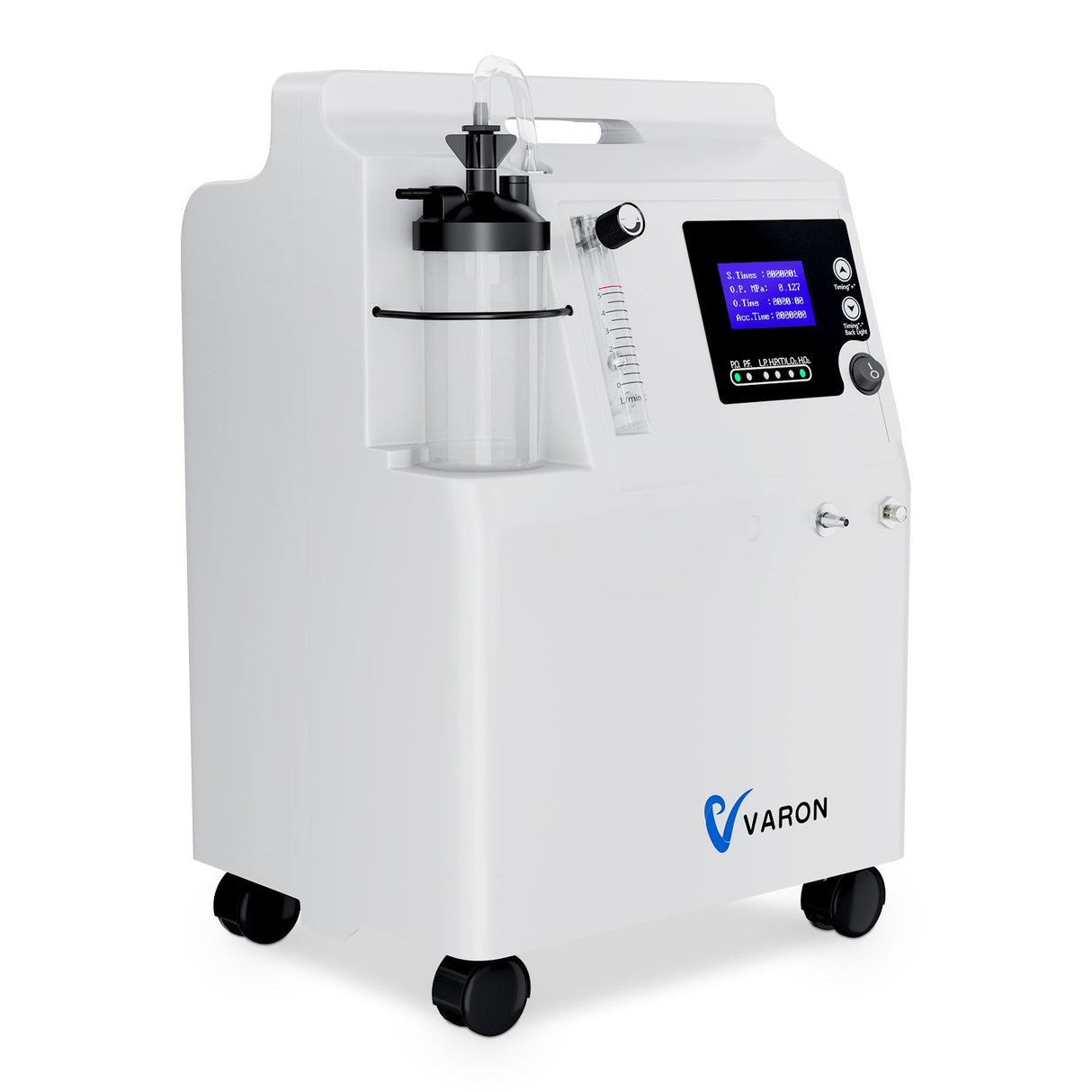 VARON Serene 5L Sauerstoff-Konzentrator | Geräuscharm, 72H Betrieb FDA-zugelassen VARON
