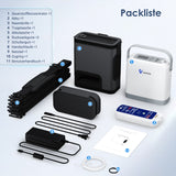 Neues VARON VP-8G | Sauerstoffkonzentrator Mobil mit Pulsfluss-Technologie (1-8 Stufen) VARON