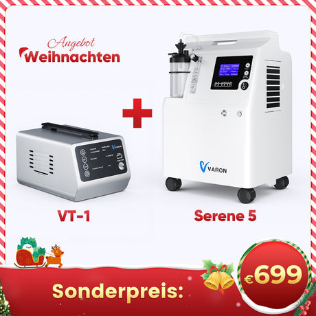 【Essenzielles Set】VARON Serene 5L + VT-1 | Komplette Lösung für Wohlbefinden zu Hause und auf Reisen VARON