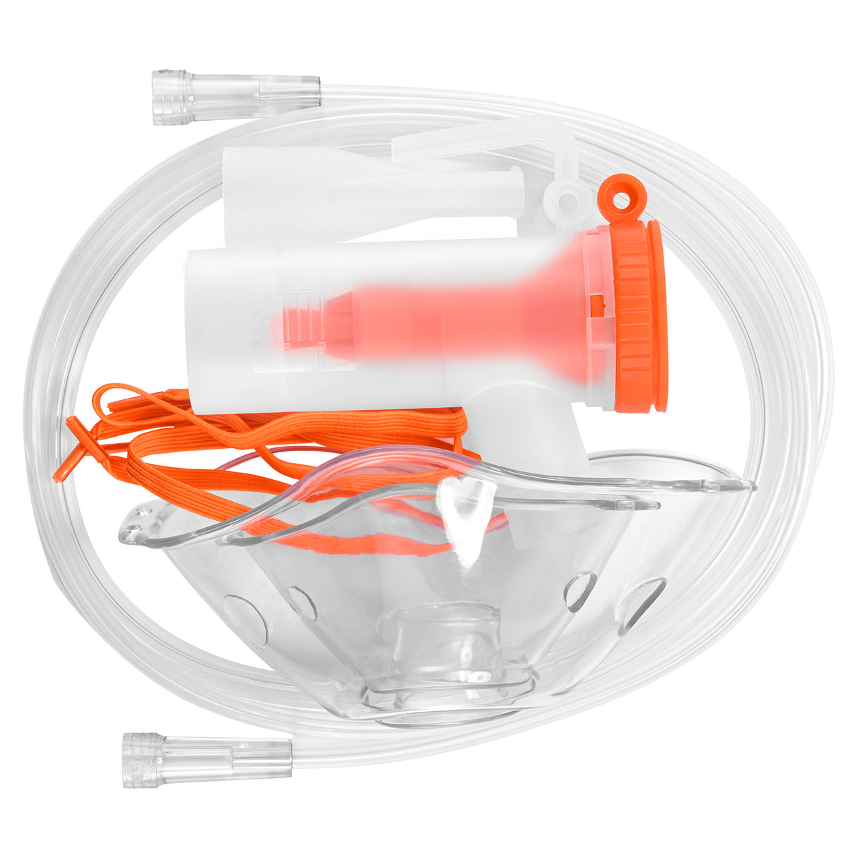 Maskeninhalator-Set Zubehör für Sauerstoffkonzentrator VH-1/VH-2/VH-3/VH-2 PRO (blau oder orange, zufällig ausgewählt, 2 Stück) VARON