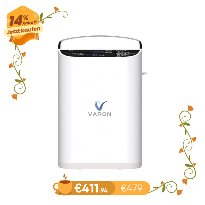 Appareil à oxygène mobile à débit pulsé VARON 5L VP-1