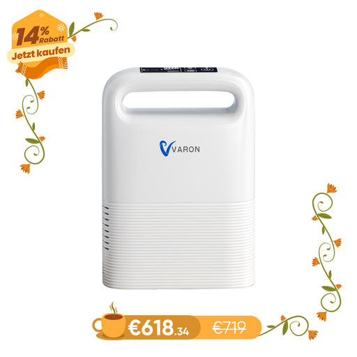 🔥Appareil à oxygène mobile à débit pulsé VARON 5L VP-2