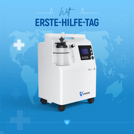 VARON Serene 5L Sauerstoff-Konzentrator | CE-Zertifizierung, 72H Betrieb FDA-zugelassen VARON