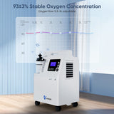 VARON 1-5L Serene 5 Heim-Sauerstoffgerät, bis zu 90% Sauerstoffkonzentration