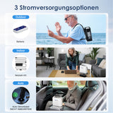 Neues VARON VP-8G | Sauerstoffkonzentrator Mobil mit Pulsfluss-Technologie (1-8 Stufen) VARON