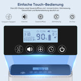 VARON VP-6 Kontinuierlicher tragbarer Sauerstoff-Konzentrator | 1-6L/min Durchfluss, CE-geprüft VARON