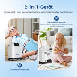 VARON VH-4 Sauerstoffgerät für Zuhause | Kontinuierlicher Fluss, CE-geprüft (1-9 Stufen) VARON