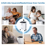 VARON VH-3 PRO Heim-Sauerstoffkonzentrator | 10-Stufen-Regelung, Komfortable Therapie, CE-geprüft VARON