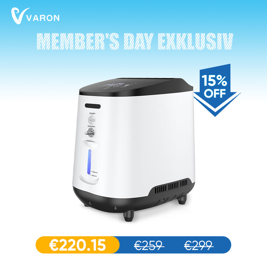 VARON 1-7L/min  Sauerstoffgerät für Zuhause VH-2