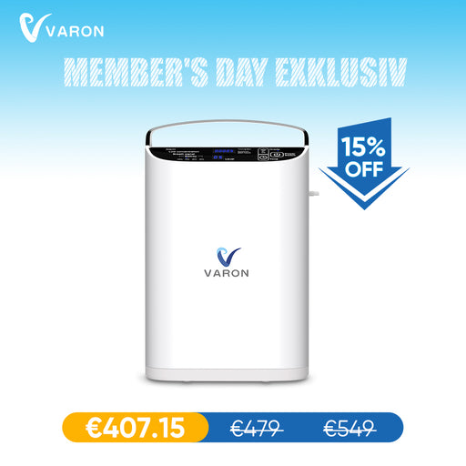 Appareil à oxygène mobile à débit pulsé VARON 5L VP-1