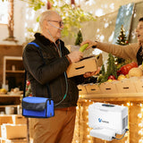 VARON VL-2 Light 3L/min Kontinuierlicher tragbarer Sauerstoff-Konzentrator mit Akku, CE-geprüft VARON