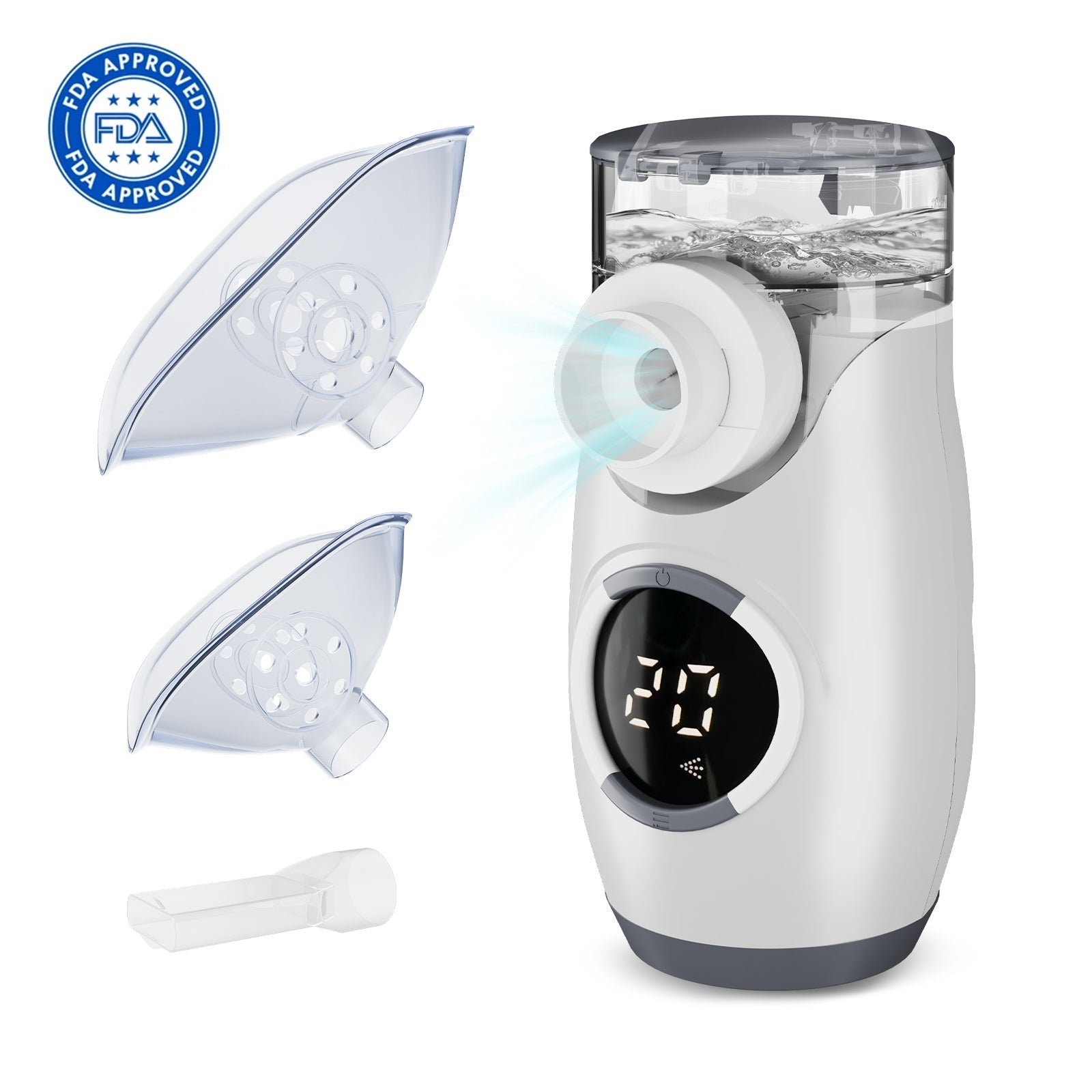 VARON Portable Nebulizer for Nebulizer Treatment MY-135B VARON