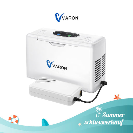 VARON VL-2 Light 3L/min Kontinuierlicher tragbarer Sauerstoff-Konzentrator, CE-geprüft VARON