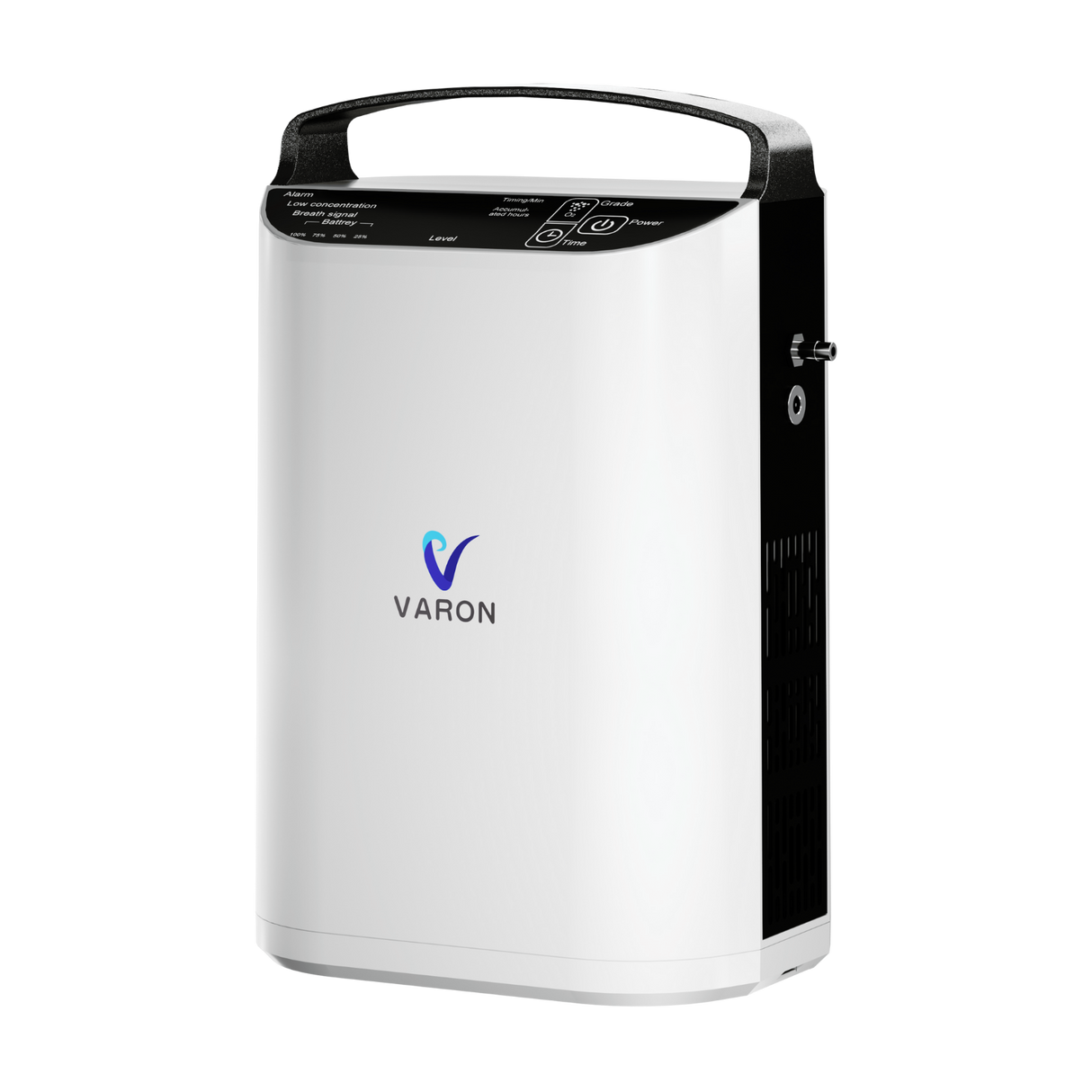 VARON VP-1 Pulse tragbarer Sauerstoffkonzentrator | 24-Stunden-Betrieb, CE-zertifiziert VARON