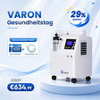 VARON Serene 5 Sauerstoffgerät für Zuhause FDA Zulassung Medizinischer Qualität 0.5-5L/min VARON