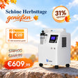 VARON Serene 5 Sauerstoffgerät für Zuhause FDA Zulassung Medizinischer Qualität 0.5-5L/min VARON