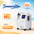 VARON Serene 5 Sauerstoffgerät für Zuhause FDA Zulassung Medizinischer Qualität 0.5-5L/min VARON