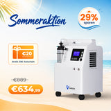 VARON Serene 5 Sauerstoffgerät für Zuhause FDA Zulassung Medizinischer Qualität 0.5-5L/min VARON
