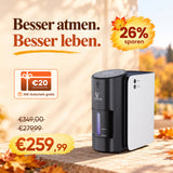 VARON VH-1 Sauerstoffgerät Für Zuhause | Kontinuierlicher Fluss, Leises, CE-geprüft VARON